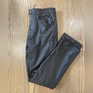 VTG Wilson’s Leather Brown Women’s Leather Pants 4